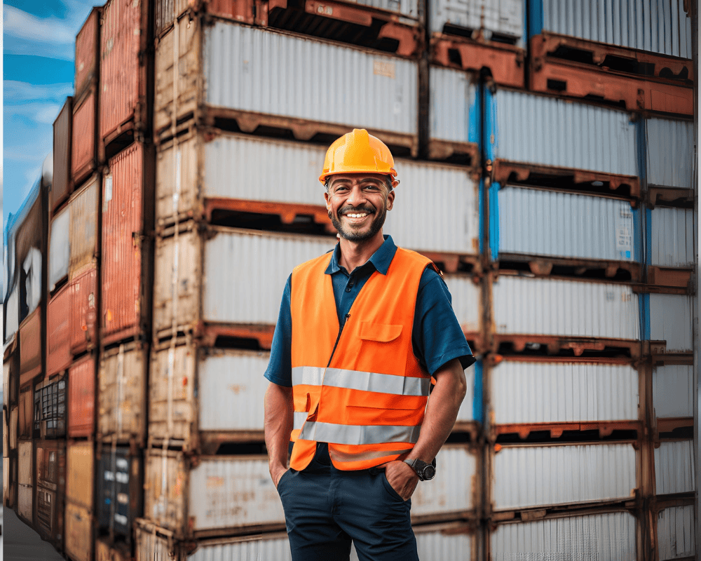 expediteur man containers