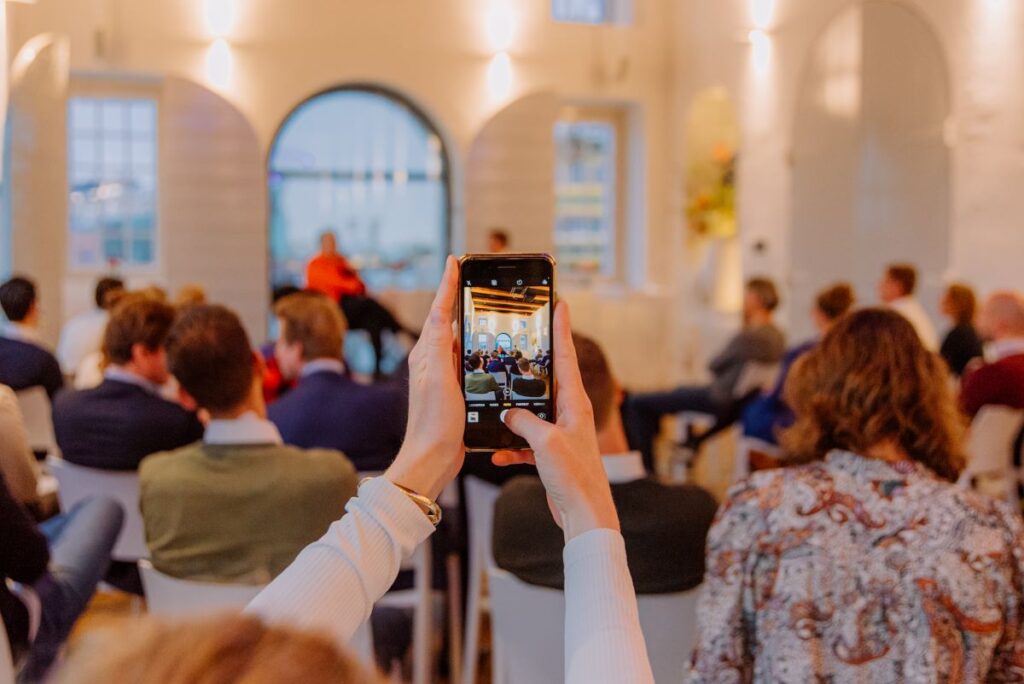 telefoon foto maken het scheepvaartmuseum